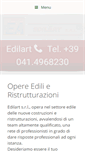 Mobile Screenshot of edilartsrl.biz
