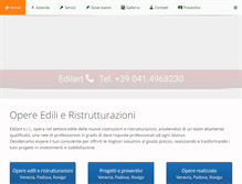 Tablet Screenshot of edilartsrl.biz